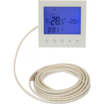 Терморегулятор REXANT R150 c сенсорными кнопками Wi-Fi (белый) Терморегулятор REXANT R150 c сенсорными кнопками Wi-Fi (белый)