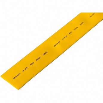 Термоусаживаемая трубка REXANT 25.0/12.5 мм желтая, 10 шт. Термоусаживаемая трубка REXANT 25.0/12.5 мм желтая, 10 шт.