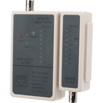 Тестер кабеля REXANT RJ-45 + BNC 5248 Тестер кабеля REXANT RJ-45 + BNC 5248