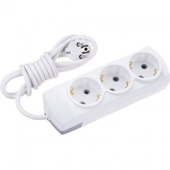 Удлинитель REXANT PREMIUM 3 гнезда, 1,5м, 3х1,5мм², с/з, белый Удлинитель REXANT PREMIUM 3 гнезда, 1,5м, 3х1,5мм², с/з, белый