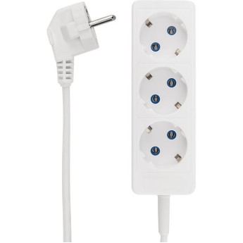 Удлинитель REXANT STANDARD 3 гнезда, 3м, 3х1,0мм², с/з, белый Удлинитель REXANT STANDARD 3 гнезда, 3м, 3х1,0мм², с/з, белый