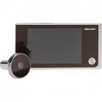 Видеоглазок дверной REXANT (DV-114) с цветным LCD-дисплеем 3.5", широкий угол обзора 120° Видеоглазок дверной REXANT (DV-114) с цветным LCD-дисплеем 3.5", широкий угол обзора 120°