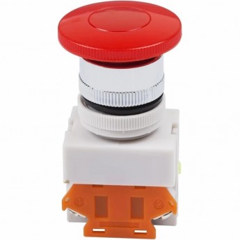 Выключатель-кнопка REXANT 10А ON-ON Ø22 красная грибок Выключатель-кнопка REXANT 10А ON-ON Ø22 красная грибок